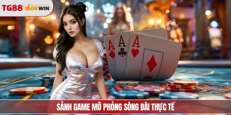 Sảnh game mô phỏng sòng bài thực tế