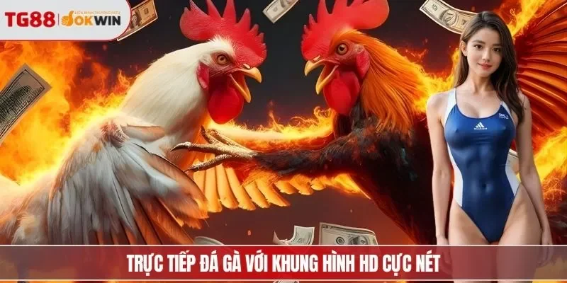Trực tiếp đá gà với khung hình HD cực nét