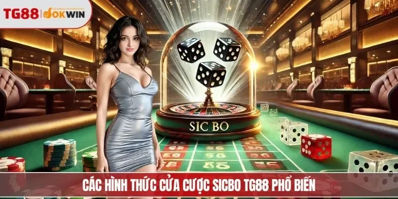 Các hình thức cửa cược sicbo TG88 phổ biến